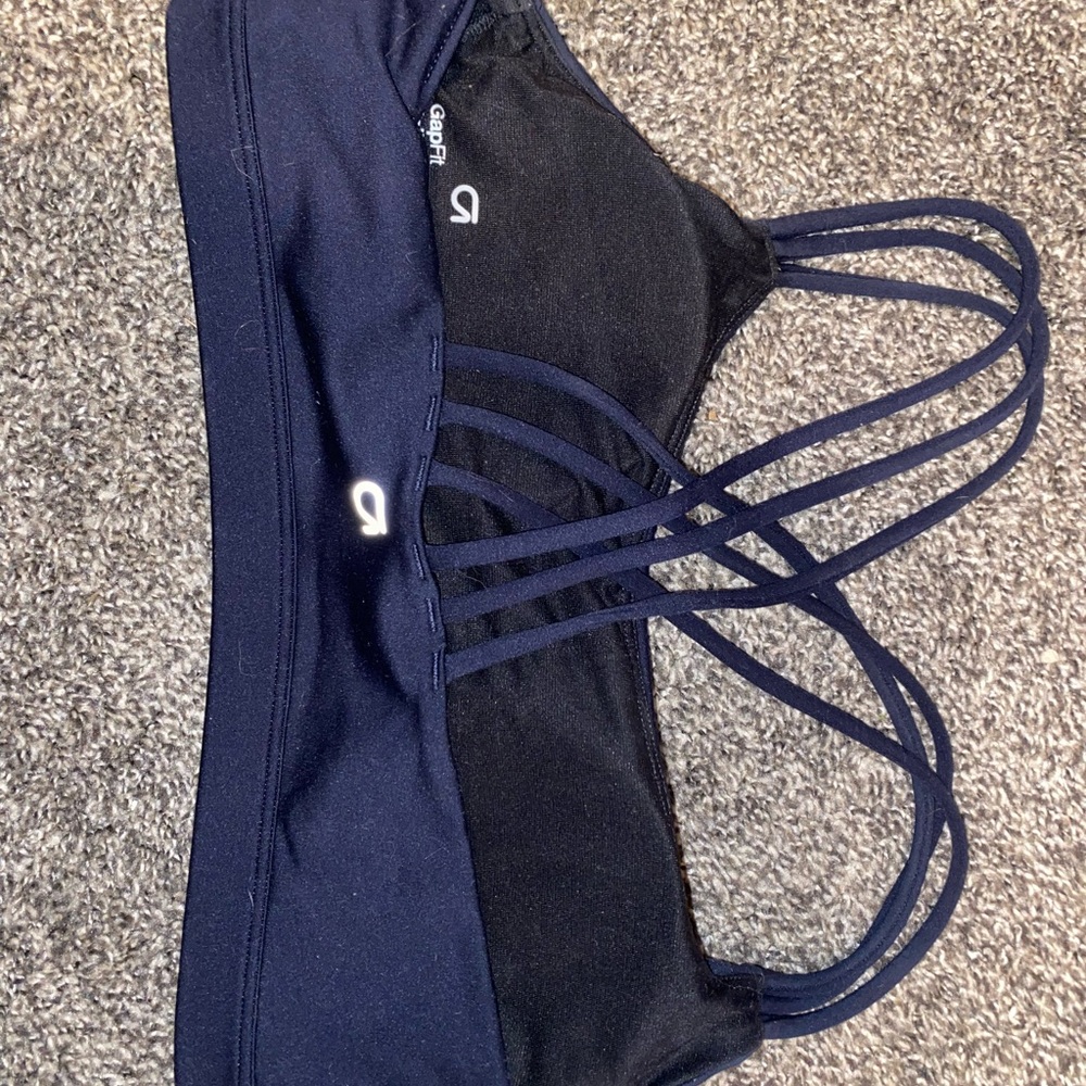 Gapfit Eclipse Medium Support Strappy Sports Bra - image 3